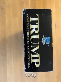 Donald Trump The Apprentice 2004 Autographed Signed 12 Inch Talking Doll works