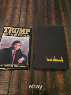 Donald Trump The Art Of The Deal Big-bold-early Signature 1st Ed. 4th Printing