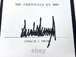 Donald Trump The Art Of The Deal Official 2016 Election Edition SIGNED