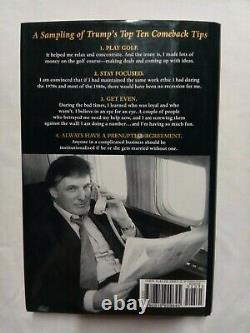 Donald Trump The Art of the Comeback SIGNED 1st 1997