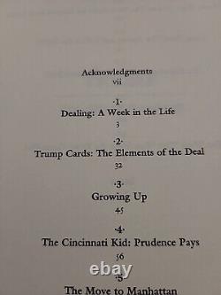 Donald Trump The Art of the Deal AUTOGRAPHED Official 2016 Election Edition