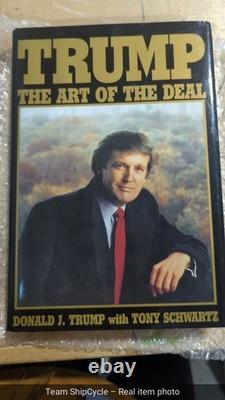 Donald Trump The Art of the Deal Signed Official 2016 Election Edition H G2U