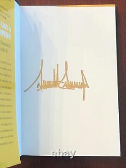 Donald Trump Think Like A Champion First Edition Autographed (gold Ink)