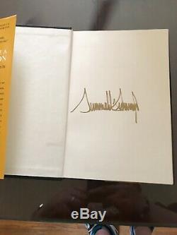 Donald Trump Think Like A Champion Signed Autographed Book 1st Edition