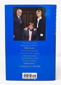 Donald Trump Think Like a Billionaire SIGNED 1st 1st President USA NR