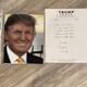 Donald Trump Usa President Autographed 8x10 Hand Signed Photo Maga (read)