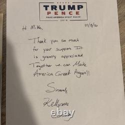 Donald Trump USA President Autographed 8x10 Hand Signed Photo MAGA (Read)