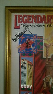 Donald Trump Very Rare Autographed 1993 Trump Castle Birthday Party Invitation