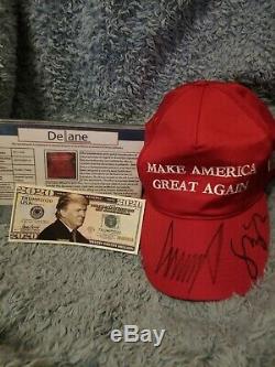 Donald Trump and Mike Pence Autographed Make America Great Again Hat (MAGA)