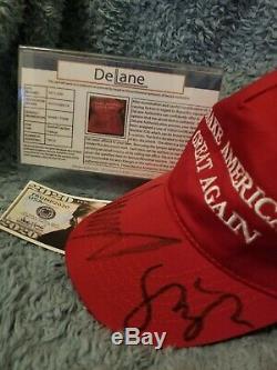 Donald Trump and Mike Pence Autographed Make America Great Again Hat (MAGA)