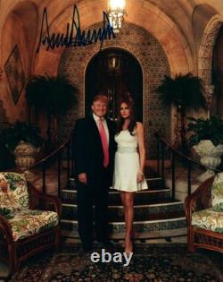 Donald Trump autographed 8x10 Picture Photo signed Pic with COA