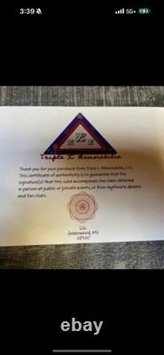 Donald Trump autographed 8x10 Picture signed Photo Dual COAs President Trump