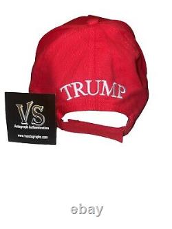 Donald Trump signed 45/47 MAGA Hat With Coa