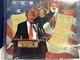 Donald Trump Signed 8x10 Great Patriot With Coa