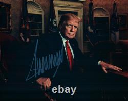 Donald Trump signed 8x10 Photo autographed Picture with COA