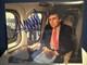 Donald Trump Signed 8x10 Pic Of Him In His Private Plane? Nice Auto With Coa
