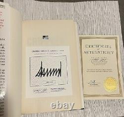 Donald Trump signed Crippled America Book With COA Limited Edition Magazine incl