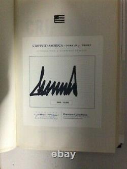 Donald Trump signed Crippled America COA