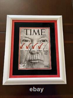 Donald Trump signed TIME magazine PSA/DNA and JSA Authenticated