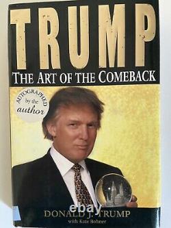 Donald Trump signed The Art of the Comeback