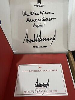 Donald j trump trump45 book autographed authentic President 45 47 2024