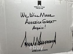 Donald trump Signed Presidential Pic/Book Our Journey Together 45th President