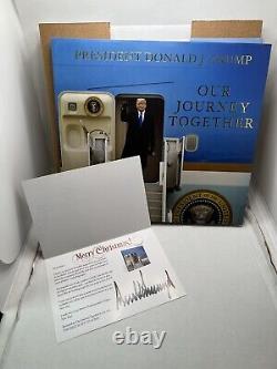 Donald trump Signed Presidential Pic/Book Our Journey Together 45th President