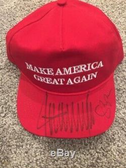 Donald trump signed hat