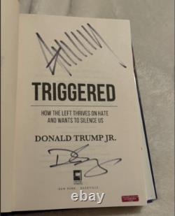 Dual Signed Donald Trump & Donald Trump Jr? Autographed Auto? Triggered Book