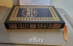 Easton Press Signed HOW TO GET RICH by Donald J. Trump Friends Family Limited Ed