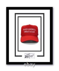 Eric Trump Autographed Signed 11x14 Framed Photo Donald Trump Son MAGA ACOA