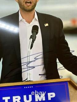 Eric Trump Signed Autographed 8x10 Photo PROOF Rare Future President