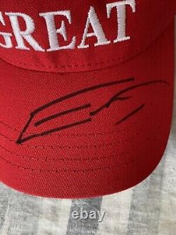 Eric Trump Signed Keep America Great Hat Autographed 2020 Cali-Fame JSA COA