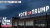 Giant Trump Sign Triggers Lawsuit By Democrat Mayor