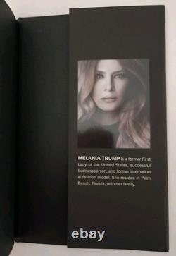 HAND Autographed MELANIA Trump SIGNED Book FLOTUS Memoir BRAND NEW HC DJ Rare
