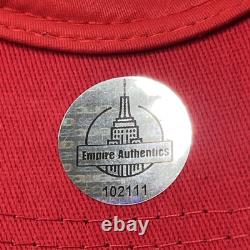 HAND SIGNED DONALD TRUMP MAGA HAT 45-47 President Hologram COA