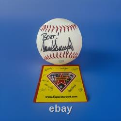 Hand Signed DONALD TRUMP Baseball American President Autograph COA