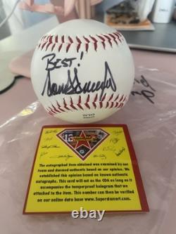 Hand Signed DONALD TRUMP Baseball American President Autograph COA