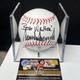 Hand Signed Donald Trump Baseball Best Wishes President Autograph Coa Hologram