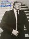 Hand Signed Young Photo President Donald J Trump On Stairs-new York City -coa