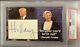 Hillary Clinton Signed Card Book Cut President Trump You Be In Jail 1/1 Psa/dna