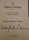 Hillary Rodham Clinton Signed It Takes A Village Book 1st Edition Donald Trump