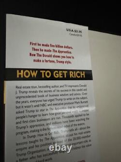 How To Get Rich by Donald J. Trump 45-47th US President AUTOGRAPHED