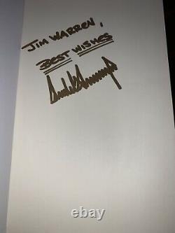 How to Get Rich Donald Trump USA President Signed First Edition Autographed Jim