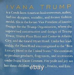 Ivana Trump Signed book Raising Trump 1st Edition