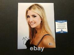 Ivanka Trump Rare! Signed autographed Donald sexy 8x10 photo Beckett BAS coa