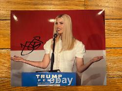 Ivanka Trump Signed Autographed 8x10 Photo Donald MAGA 2020 POTUS President