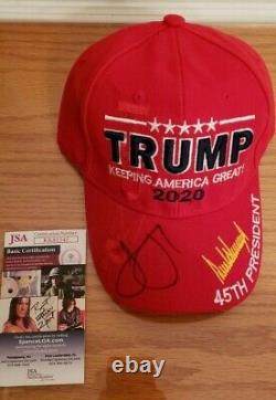 Ivanka Trump Signed Autographed Keeping America Great 2020 Hat Rare Jsa Coa