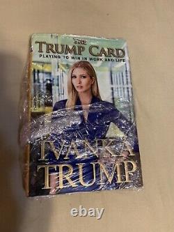 Ivanka Trump signed book the trump card hardcover First Edition Rare