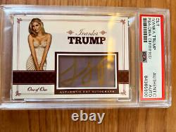 Ivanka Trump signed trading card PSA DNA authenticated
